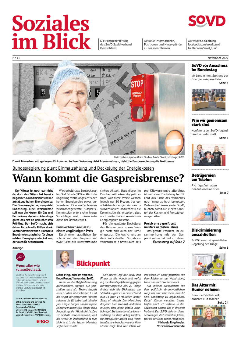 SoVD-Zeitung 11/2022 (Bayern)