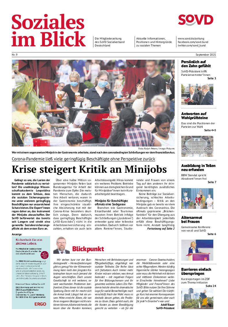SoVD-Zeitung 09/2021 (Bayern)