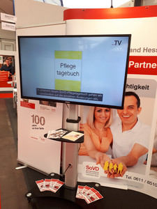 Die Beschreibung des neu aufgelegten Pflegetagebuchs kam gut an bei den Besuchern. Die Beschreibung des neu aufgelegten Pflegetagebuchs kam gut an bei den Besuchern.