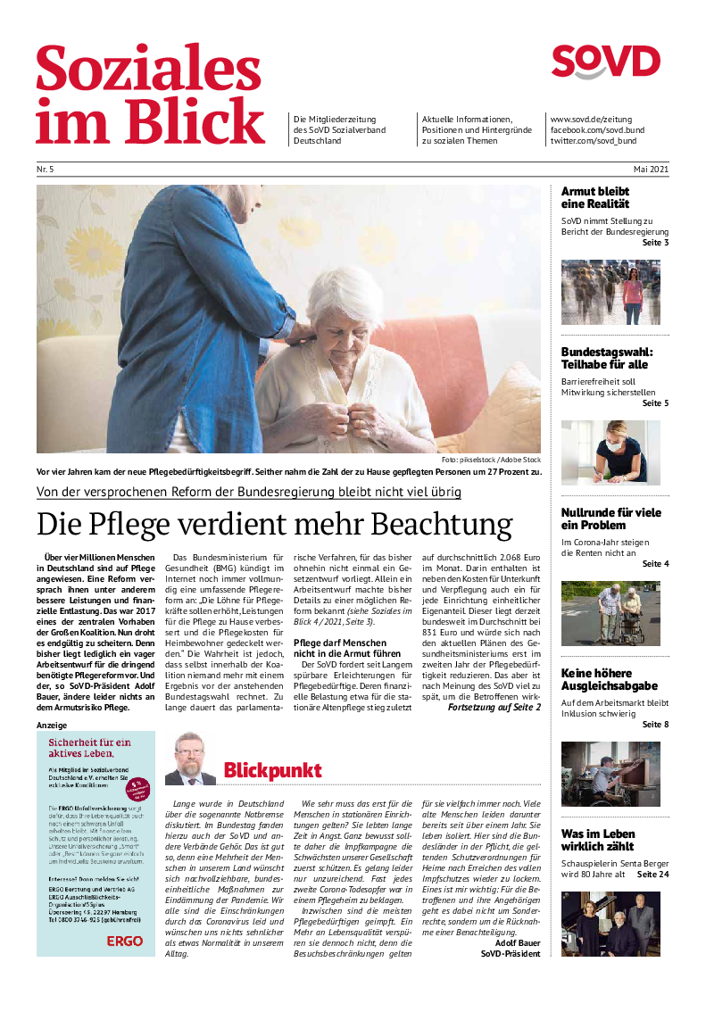 SoVD-Zeitung 05/2021 (Bayern) 