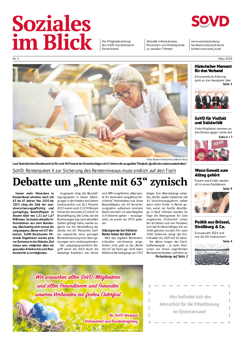 SoVD-Zeitung 03/2024 (Bayern, Hessen)
