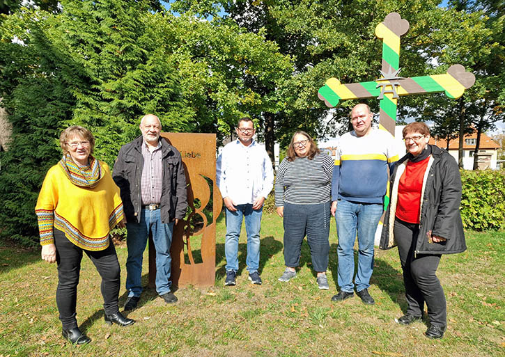 Von links: Anette Mülot-Carvajal, Rudolf Schulz, Christoph Vogel, Rechtsanwältin Jutta Schwarze, Ralf Wiegelmann und Marita Schliephorst.